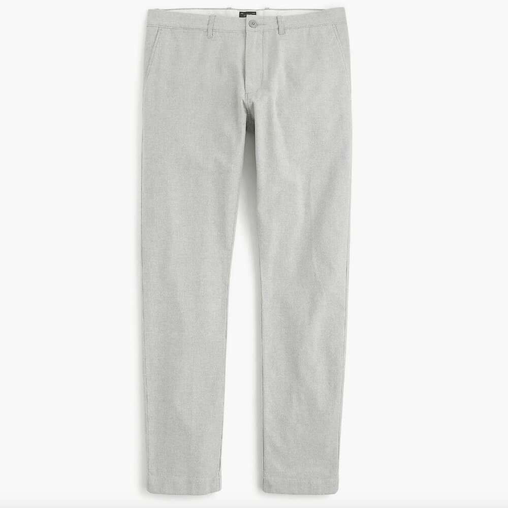 J. Crew 484 Slim-fit chino pant in stretch chambray